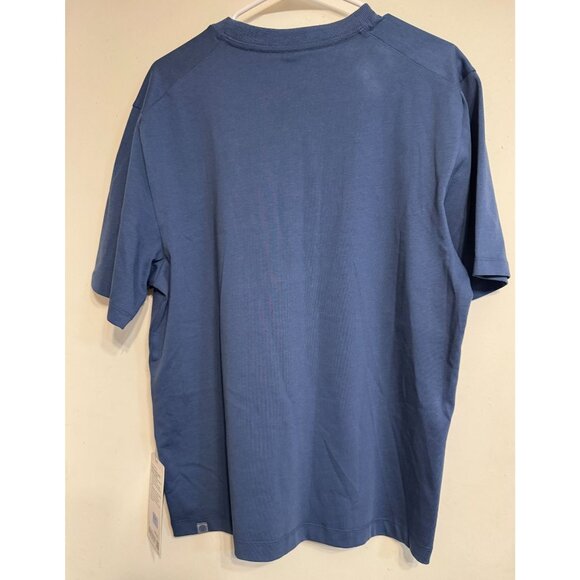 Lululemon Heavyweight Dark Blue Cotton Jersey T-Shirt Size S/P NWT - Picture 2 of 5